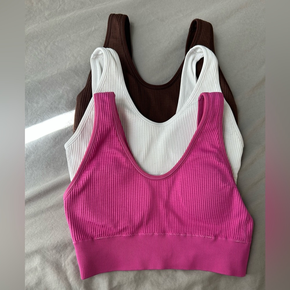 Bundle of 3 Seamless Aerie Bralettes